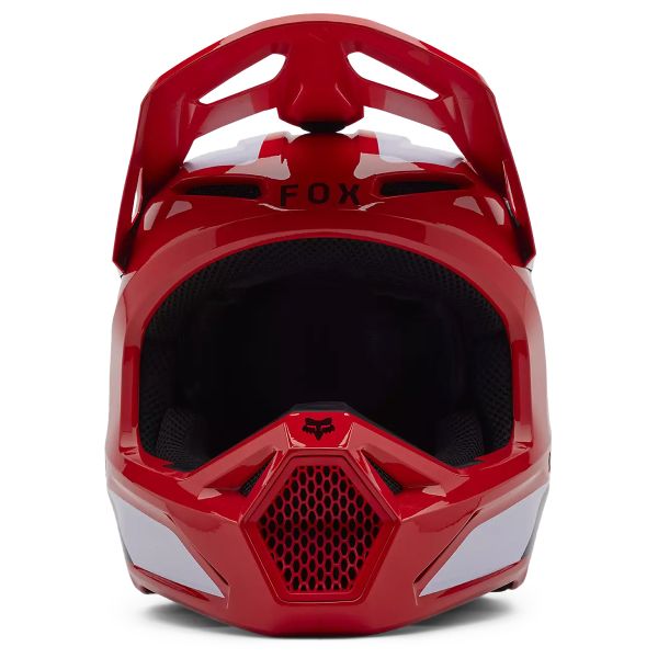 Casque FOX V1 Lean Fluo Red – Image 3